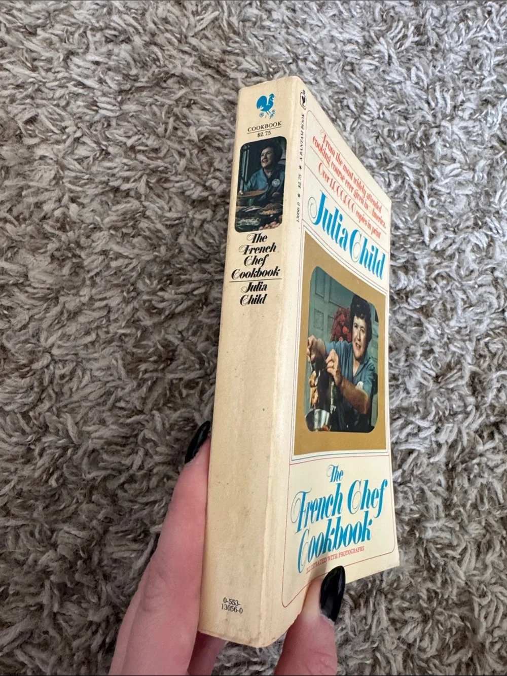 Vintage 1975 Julia Child The French Chef Cookbook Bantam Paperback